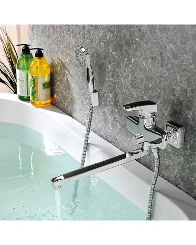 Смеситель для ванны Paini Angel ANCR112P20LMKM универсальный Хром