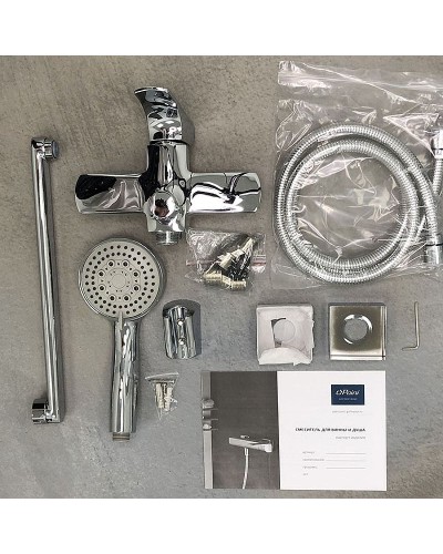 Смеситель для ванны Paini Angel ANCR112P20LMKM универсальный Хром