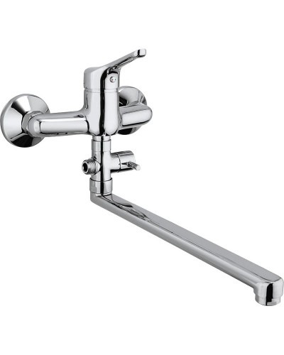 Смеситель для ванны Paini Bios 05 05CR119LMKM универсальный Хром