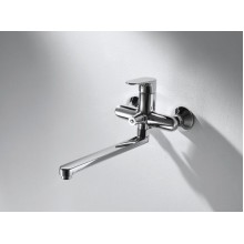 Смеситель для ванны Bravat Alfa F6120178CP-01L универсальный Хром