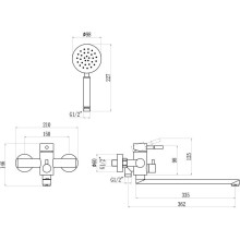 Смеситель для ваны Savol 304 S-SUS4002