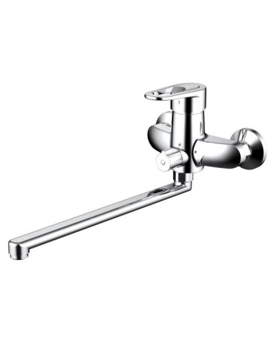 Смеситель для ванны Bravat Loop F6124182CP-02L-RUS универсальный Хром