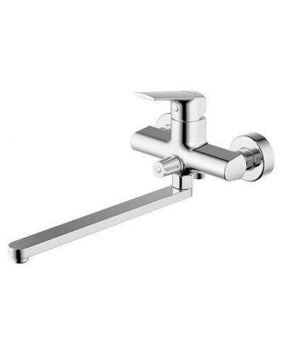 Смеситель для ванны Bravat Real F6121179CP-01L универсальный Хром