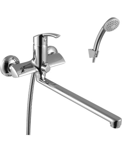 Смеситель для ванны Lemark Plus Strike LM1151C универсальный Хром