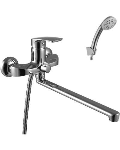 Смеситель для ванны Lemark Plus Shape LM1751C универсальный Хром