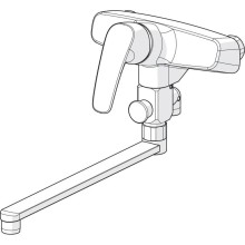 Смеситель для ванны Oras Safira 1073