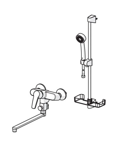 Смеситель для ванны Oras Saga New 3945Y