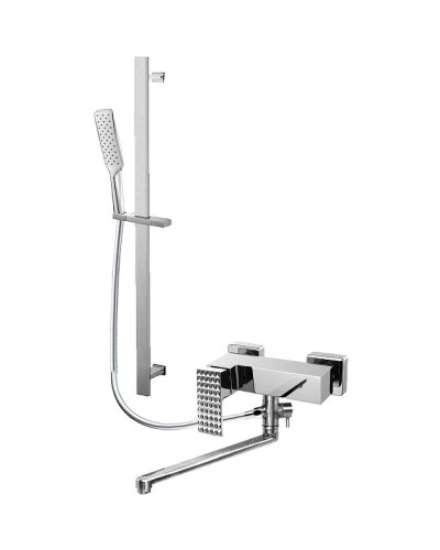 Смеситель для ванны Bronze de Luxe Grani RT980 универсальный Хром