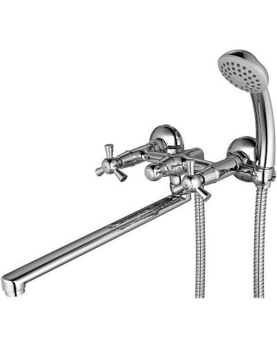 Смеситель для ванны Lemark Contour LM7451C универсальный Хром