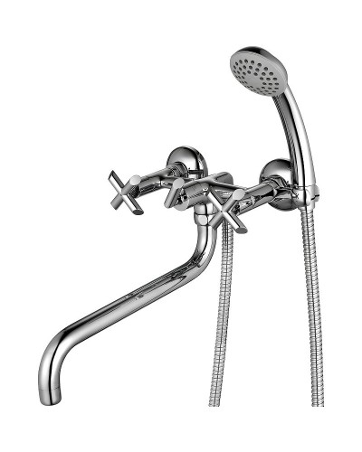 Смеситель для ванны Lemark Practica LM7551C универсальный Хром