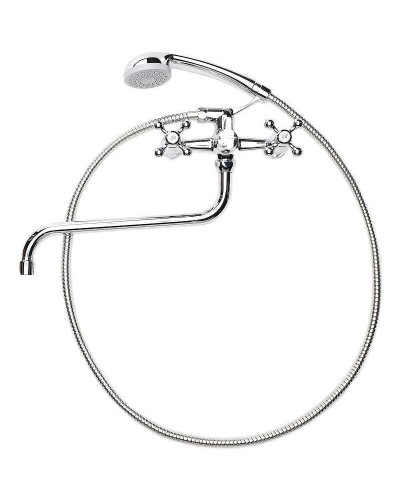 Смеситель для ванны Orange Classic Pro M72-222cr универсальный Хром