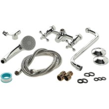 Смеситель для ванны Orange Classic Pro M72-222cr универсальный Хром