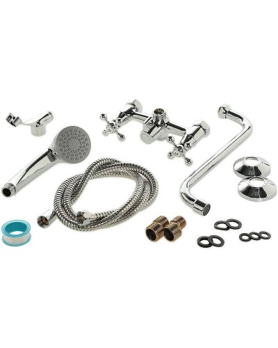 Смеситель для ванны Orange Classic Pro M72-222cr универсальный Хром