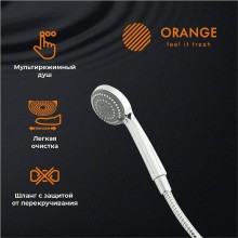 Смеситель для ванны Orange Classic M M71-211cr универсальный Хром