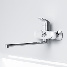 Смеситель для ванны AM.PM Like F8090016 универсальный Хром