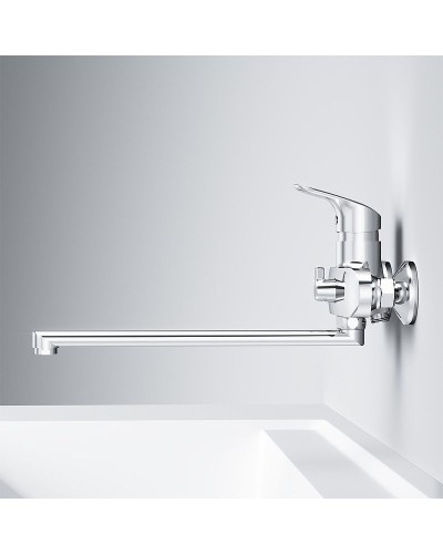 Смеситель для ванны AM.PM Like F8090016 универсальный Хром