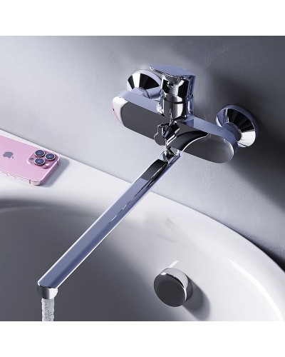 Смеситель для ванны AM.PM Like F8090016 универсальный Хром