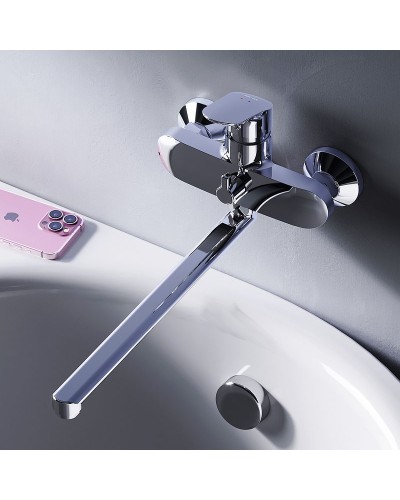 Смеситель для ванны AM.PM Like F8090016 универсальный Хром