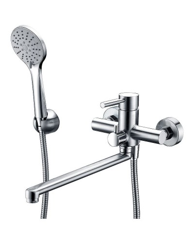 Смеситель для ванны WasserKRAFT Main 4102L универсальный Хром