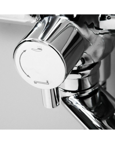 Смеситель для ванны WasserKRAFT Main 4102L универсальный Хром