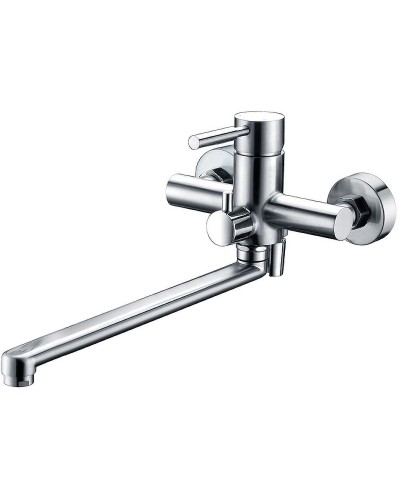 Смеситель для ванны WasserKRAFT Main 4102L универсальный Хром