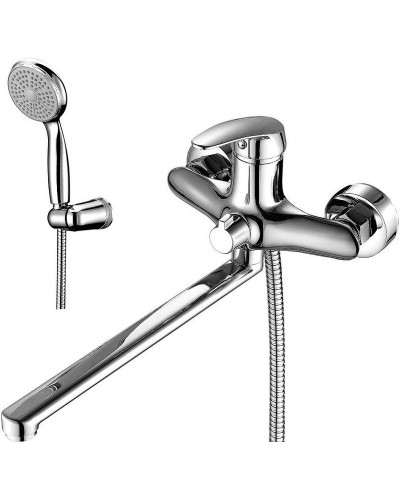 Смеситель для ванны Lemark Linara LM0451C универсальный Хром