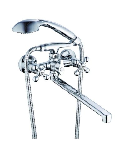 G.Lauf QSL-856 Смеситель для ванны поворотный излив 350 мм