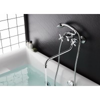 Смеситель для ванны Lemark Promotion LM6051C универсальный Хром