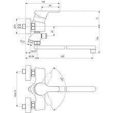 Смеситель униврсальный Vidima Видима Джой BA077AA