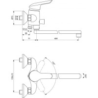 Смеситель универсальный Vidima Сева II BA050AA