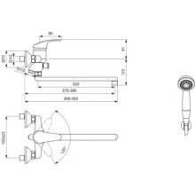 Смеситель универсальный Vidima Тарнер BA040AA