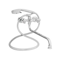 Смеситель для ванны двухвентильный Paulmark Dresden DR121003