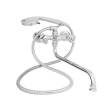 Смеситель для ванны двухвентильный Paulmark Dresden DR121003