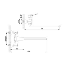 Смеситель универсальный Lemark Poseidon LM4217C