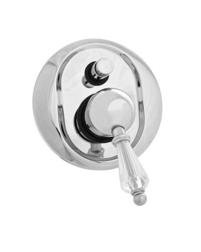 Встраиваемый смеситель для ванны хром, ручка Swarovski Cezares Vintage VINTAGE-VDIM-01-Sw