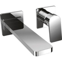 Смеситель для раковины однорычажный встраиваемый хром, ручка хром Cezares Trend TREND-BLS1-01-Cr