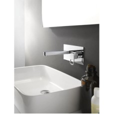 Встраиваемый смеситель для раковины с донным клапаном хром, ручка хром Cezares Levico LEVICO-BLS2-01-Cr