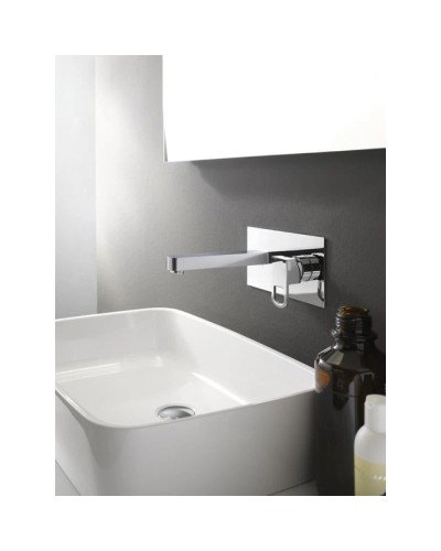 Встраиваемый смеситель для раковины с донным клапаном хром, ручка хром Cezares Levico LEVICO-BLS2-01-Cr