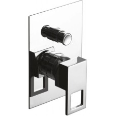 Встраиваемый смеситель для ванны хром, ручка хром Cezares Molveno MOLVENO-VDIM-01-Cr