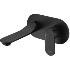 Смеситель для раковины WasserKRAFT Elbе 7430 Черный матовый