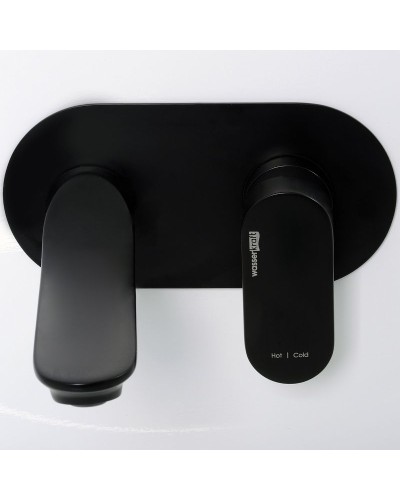 Смеситель для раковины WasserKRAFT Elbе 7430 Черный матовый