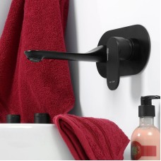 Смеситель для раковины WasserKRAFT Elbе 7430 Черный матовый