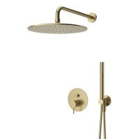 Душевая система CEZARES LEAF-DSIP-30-L-SR оттенок бронза