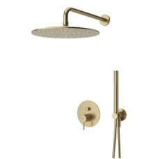 Душевая система CEZARES LEAF-DSIP-30-L-SR оттенок бронза