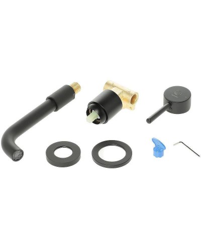 Смеситель для раковины Orange Karl M05-722b Черный