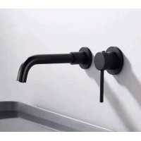 Смеситель для раковины Orange Karl M05-722b Черный