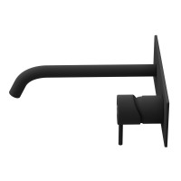 Смеситель для раковины встраиваемый однорычажный, с тонкой ручкой CEZARES LEAF-BLI1-20-L-NOP