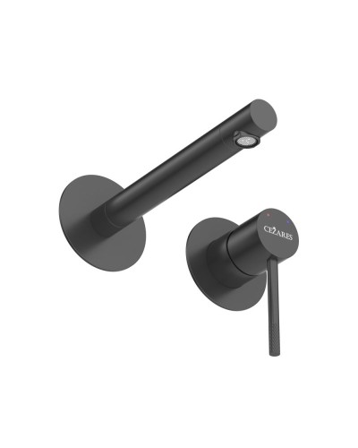 Смеситель для раковины встраиваемый с внутренней частью, без донного клапана CEZARES RELAX-BLI2-2-NOP-W0