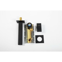 Смеситель для раковины Cezares UNIKA-BLI2-NOP Черный