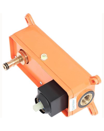 Смеситель для раковины Orange Lutz M04-722b Черный матовый